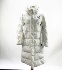 PUMA プーマ レディース フード ダウンジャケット ロング丈 85 ジーンズ センス