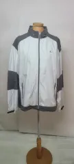 白/グレー ウィンドブレーカー アウター 110