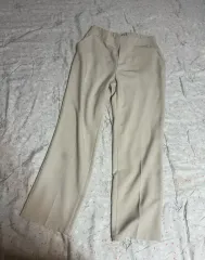 レディース アイボリー スラックス