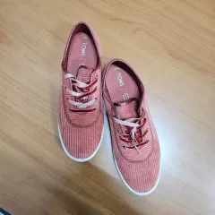 TOMS トムス コーデュロイスニーカー ピンク W8
