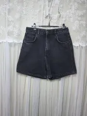 ZARA Trafaluc denimwear ブラックデニム ハーフパンツ