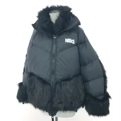 NIKE ナイキ Nike×sacai/ダウンジャケット サイズ:M ファー切替/サイドジップ CT3267-010   ブラック レディース / 241005007680