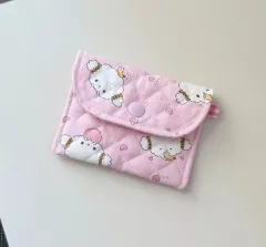 こぎみゅん ハローキティ クレヨンしんちゃん など ハンドメイド ツーウェイ カードウォレット ミニ カードウォレット ポーチ
