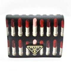 希少 PRADA☆鑑定済☆サフィアーノ パープルバイカラー プラダ財布