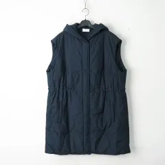 77/アークスリース キルティング フード ベスト