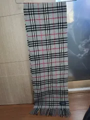 バーバリー マフラー グレー チェック