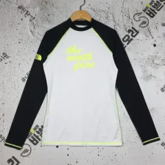 THE NORTH FACE ザノースフェイス レディース ラッシュガード 長袖 Tシャツ 白 S/85 2100191
