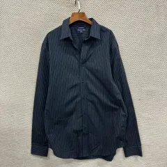 GAP ギャップ カジュアル ストライプ 長袖 シャツ L A05710