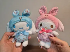 シナモロール マイメロディ フラワー ぬいぐるみ キーリング