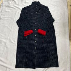 ケンゾー KENZO ネイビー ガウンコート ロングコート 星柄 希少 - メルカリ