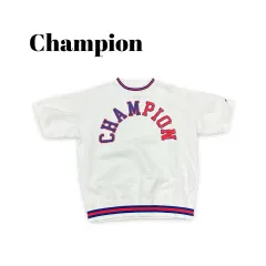 (105)チャンピオンリバースウィーブ半袖スウェット