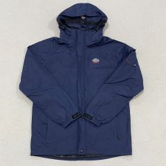 M ディッキーズ ネイビー フード ウィンドブレーカー アウター 0325-1