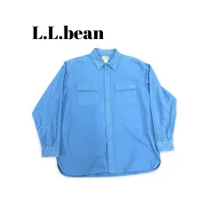 （105）90s L.L.Beanフランネルワークシャツ