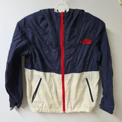 THE NORTH FACE ザノースフェイス ウィンドブレーカー ネイビー/アイボリー 120