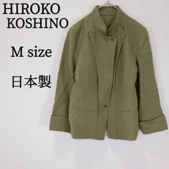 HIROKO KOSHINO ヒロココシノ レディース ミリタリージャケット ジャケット スプリングコート アウター スタンドネック ショート丈 M
