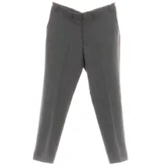 【中古】ダーバン D’URBAN ストレッチ ウールポリエステル ドレススラックスパンツ ブラックxグレー【サイズ88】【メンズ】のサムネイル
