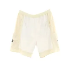 【中古】シュプリーム Supreme 2025年春夏 Side Pocket Basketball Short ポリエステル ショートパンツ ホワイトxベージュ【サイズXL】【メンズ】