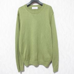 미품 23AW TOMORROWLAND tricot 투모로랜드 메리노베이직 크루넥 니트 스웨터 63-02-34-02601 M 카키 맨즈 헌 옷 ​​중고 USED