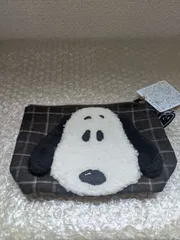 SNOOPY　スヌーピー　ボア付き　ポーチ
