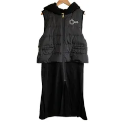 CASTELBAJAC カステルバジャック フーディー ボア リバーシブルジャケット 40 ブラック レディース 古着 中古 USEDのサムネイル