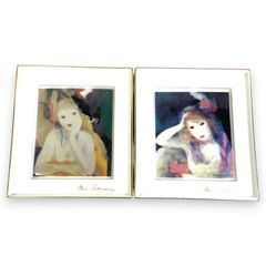 マリー・ローランサン 陶板画 YAMAKA 1986年製 インテリア アート絵画