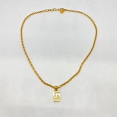 希少 ヴェルサーチ メデューサ グレカ ネックレス ゴールドチェーン