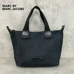 MARC BY MARC JACOBS マークバイマークジェイコブス トートバッグ ブラック ナイロン ロゴプレート スタンダードサプライ A4収納 肩掛け ハンドバッグ マザーズバッグ 手提げ 鞄 カバン 通勤 通学 大容量 軽量 お洒落 シンプル ★ ■■