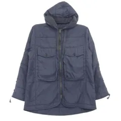 Nigel Cabourn ナイジェルケーボン 8043-13-00050 LYBRO P-50 FACTORY JEAN ライブロ ファクトリージーン ライナー キルティング ジャケット ネイビー系 44【中古】のサムネイル