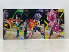 未開封★HUNTER×HUNTER フィギュア ゴン/キルア/ヒソカ G.I.編 3種セット まとめ売り 【P4915-008】083