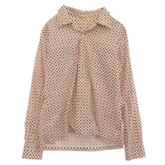 BUTCHER PRODUCTS ブッチャープロダクツ CREST SHIRT クレスト 長袖 シャツ ホワイト系 レッド系 14.5【中古】のサムネイル