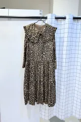 ナンシー・レラ ヒョウ柄 セーラー ONE PIECE