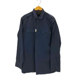 ポロバイラルフローレン Polo by RALPH LAUREN 90~00s バックプリント ミリタリーシャツ メンズ import：XL 