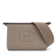 エルメス HERMES ショルダーバッグ・メッセンジャーバッグ ヴィドポッシュ W刻印 2024年 エトゥープ トゴ シルバー金具 【中古】のサムネイル
