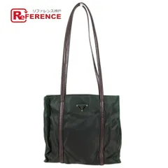 PRADA プラダ ショルダーバッグ トライアングルロゴ 三角ロゴ プレート ナイロン カーキ