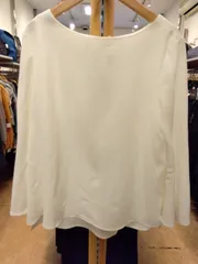 M4   オペークドットクリップ　OPAQUE.CLIP　トップス　ホワイト　サイズ３８