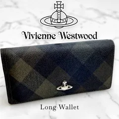 ヴィヴィアンウエストウッド 長財布 ダービーチェック  Vivienne Westwood ORB
