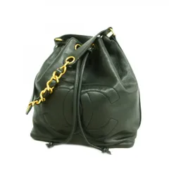 シャネル(Chanel) シャネル ショルダーバッグ チェーンショルダー ラムスキン ブラック レディース