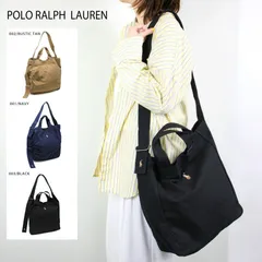 【新品商品】POLO RALPH LAUREN (405967606 003 ) トートバッグ＆ショルダー ポニー ロゴ