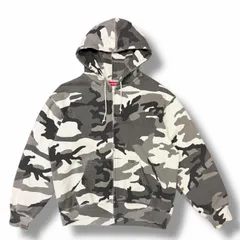 国内正規 Supreme 24AW Work Zip Up Hooded Sweatshirt Snow Camo スウェットジップフーディー パーカー シュプリーム スノーカモ M （13048M）