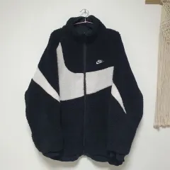 A++級)ナイキスウッシュ ボアフリース ブラック L