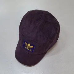 AI 90% アディダス 56 ベースボールキャップ パープル 秋冬 10206