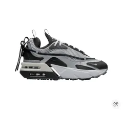 (275) (W) ナイキ エアマックス フューリー オブリーク シルバー アンド ブラック