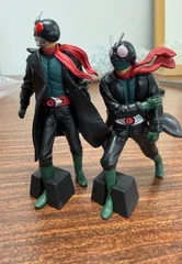仮面ライダー 旧1号・2号 フィギュア 2体セッ