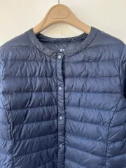UNIQLO レディース ネイビー ダウンジャケット 軽量ダウン XL