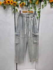 デニムイージーパンツ