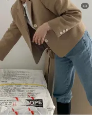 ショップウール クロップド ウール ジャケット 出品