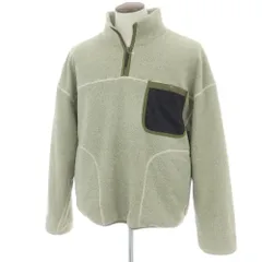 【中古】サタデーズ ニューヨークシティ Saturdays NYC ポリエステル フリースジャケット オリーブ【サイズL】【メンズ】のサムネイル