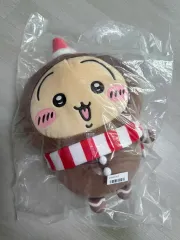 ちいかわ クリスマス ジーン(ジンジャーマン) うさぎ 中型 ぬいぐるみ BIGぬいぐるみ