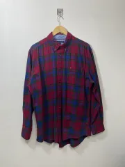 トミーヒルフィガー チェック シャツ XL - S62