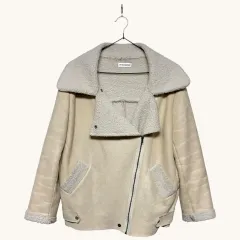 1534 MERONGSHOP ムートン ベージュ ジャケット